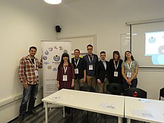 Wikipedians in residence at WikiLive 2018 conference