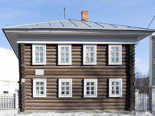 140 Дом, в котором жил, отбывая в 1911-1912 гг. ссылку, И.В. Сталин, Вологда Автор — Dashyn4ik88