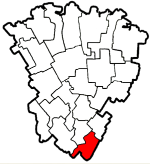 Очеретоватский сельский совет на карте