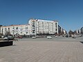 Вид на улицу Гончарова с площади 30-летия Победы