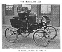 1901 Steamobile Stanhope in the Horseless Age