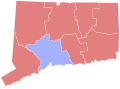 Results for the 1908 Connecticut gubernatorial election by county.