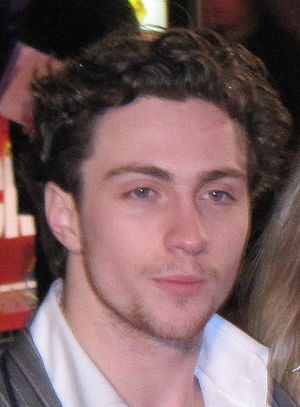 Actor Aaron Johnson at the premier of the 2010...