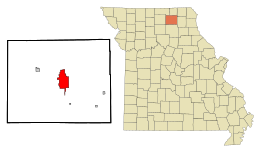 Kirksville – Mappa