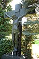 Crucifixus, Grabstelle der kath. Geistlichen, Hauptfriedhof, Neuer Teil Feld Nr. 14, Krefeld