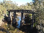 Ancien pont ferroviaire sur le Murrumbidgee à Gundagai.JPG