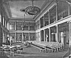 Aula des Augusteums, Fotografie von Hermann Walter (1890)