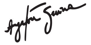 Signature d'Ayrton Senna