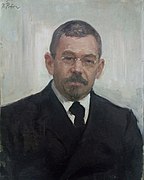 Портрет на Дмитро Бахалий, художник Иля Репин