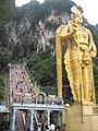 Image 19Batu Caves temple built by Tamil Malaysians in c. 1880s. (from Tamils)