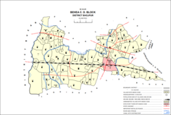 Map of Phulai (#169) in Behea block