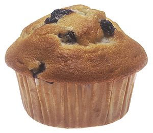 a blueberry muffin