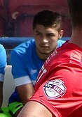 Walker with Hartlepool United in 2015