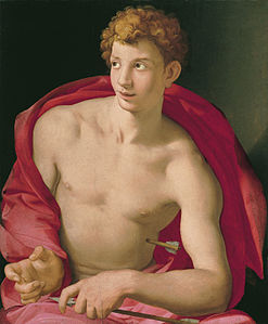 Saint Sebastian Bronzino