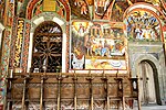 Fresker på exteriören/fasaden.