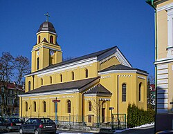 Ostansicht der Kirche