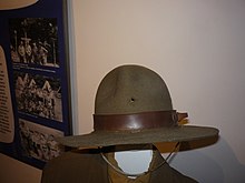 A campaign hat worn by Scouts in the Czech Republic. Czech Scouting uniforms (1919 - 2019) obr.11.jpg
