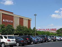 Delta Air Lines headquarters in Atlanta DeltaAirLinesHQAtlantaGA.jpg