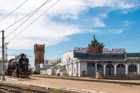 832. Депо станции Москва Московско-Брестской железной дороги, Пресненский, Центральный округ Автор — Mike1979 Russia