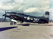 VC-35 AD-1Q in the late 1940s Douglas AD-1Q Skyraider VC-35.jpg