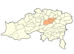 Distretto di Batna – Mappa