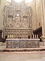 Retablu mayor de la Catedral d'Huesca.