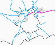Gewenst traject Eindigt in Station Brussel-Noord