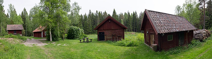 Det gamla tillsynsmannatorpet Västergärdet.