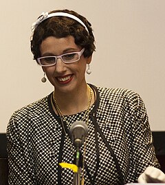 Gail Carriger på Eastercon i Storbritannien, 2012.