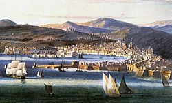 Genova látképe (1810)