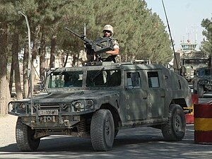 Spanish Army's URO VAMTAC in Herat, Afghanistan (2005).