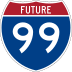 Future Interstate 99 marker