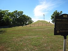 A burial mound at Indian Mounds Park Indian Mounds park.jpg