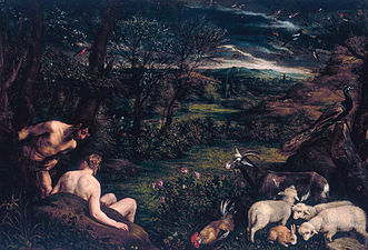 Jacopo Bassano, Paradiso terrestre, 1573 ca., Roma, Galleria Doria Pamphilj