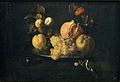 «Натюрморт з фруктами і щигликом», Національний художній музей Каталонії