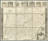 Kaart Ring van Putten (1616/1700) door Schellincx/De Roij