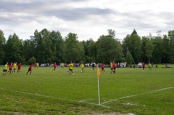 Terrain de football de Kasekopli.