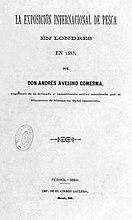 La exposición internacional de pesca en Londres en 1883. 1884.