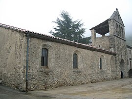 The church in Laboule