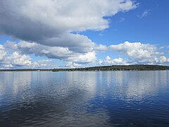 Llagu Saimaa nes proximidaes de Savonlinna