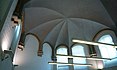 Landgericht, Gewölbe und Kapitelle der ehemaligen Kapelle.