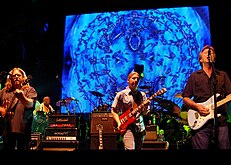 Guest appearances during the "Beacon Run" were common. Here Eric Clapton joins the band in March 2009 to play songs from 1970's Layla and Other Assorted Love Songs, which had featured Duane Allman. Layla and Other Assorted Love Songs.jpg