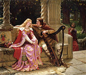 Trystan hag Isolt, gans Edmund Blair Leighton.