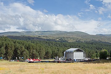 Hudební scéna festivalu (2013)