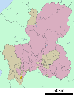 平田町の位置