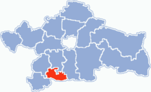 Location of Commune Zwykła