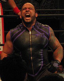MVP in New Japan Pro-Wrestling in June 2011 Montel Vontavious Porter NJPW.JPG