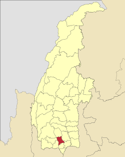 蒙育瓦鎮在實皆省的位置