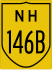 National Highway 146B marker