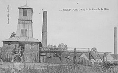 Sincey-lès-Rouvray, le puits de mine
